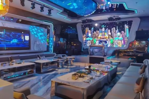 西双版纳ROOM酒吧高端KTV招聘模特兼职,包吃包住妙KTV